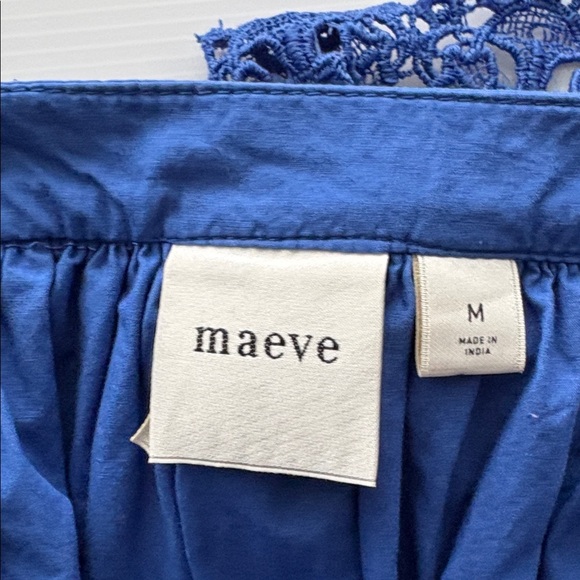 Maeve Peplum Eyelet Blouse - Picture 5 of 10